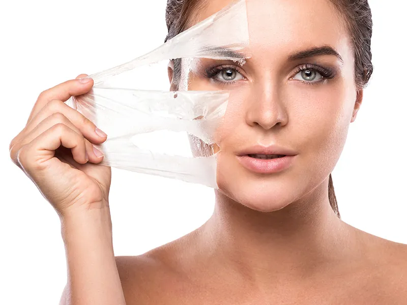 Renovação da pele após Peeling Químico